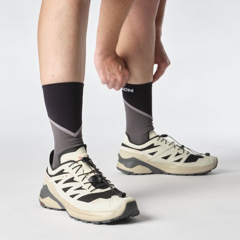 Neu Eingetroffen Salomon Damen Trailrunningschuhe SHOES XA META GORE-TEX W MIF - Schwarz/Oxford Tan/Zarter Pfirsich