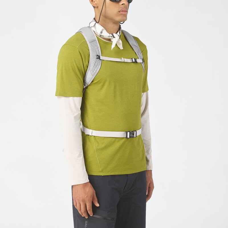 Neu Eingetroffen Salomon Kleintasche TRAILBLAZER - Wolkenbruch / Paloma / Silberwolke