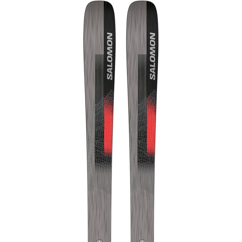 Neu Eingetroffen Salomon Herren All-Mountain Ski N STANCE 90 - Black/Neon Coral/Satellite
