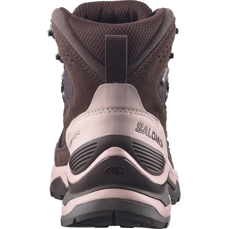 Neu Eingetroffen Salomon Damen Trekkingstiefel SHOES QUEST ECHO GTX W - Schwarzer Kaffee/Schattengrau/Schwarz