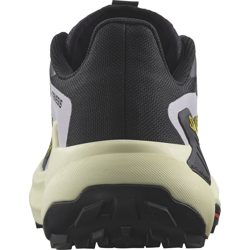 Neu Eingetroffen Salomon Damen Trailrunningschuhe SHOES GENESIS W - Schwarz/Schwefelquelle/Orchideenblüte