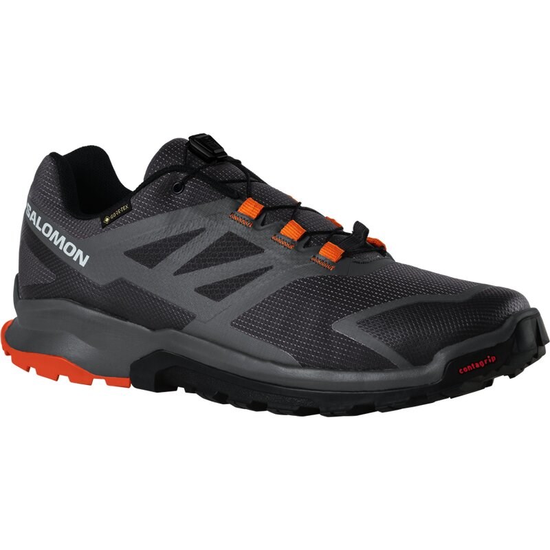 Neu Eingetroffen Salomon Herren Trailrunningschuhe SHOES XA NEKOMA GTX - Dunkelgrau/Schwarz/Orange
