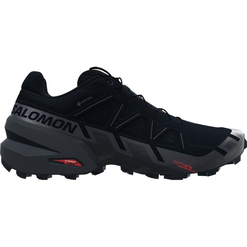 Neu Eingetroffen Salomon Herren Trailrunningschuhe SHOES SPEEDCROSS 6 GTX - Schwarz/Schwarz/Phantom