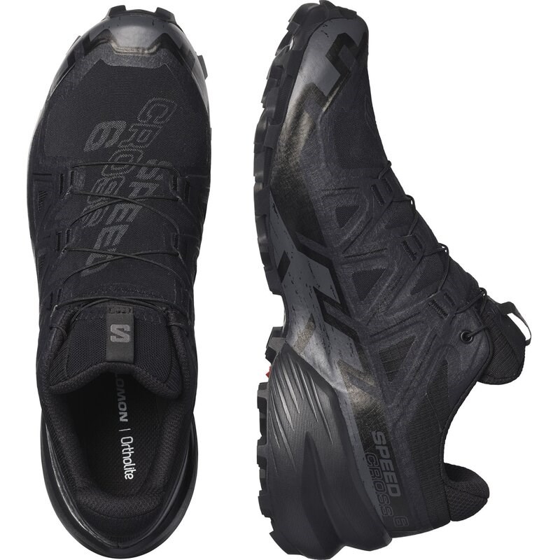 Neu Eingetroffen Salomon Herren Trailrunningschuhe SHOES SPEEDCROSS 6 GTX - Schwarz/Schwarz/Phantom