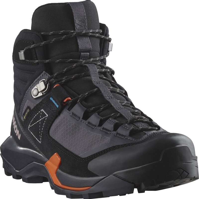 Neu Eingetroffen Salomon Damen Trekkingstiefel SHOES X ULTRA ALPINE MID GTX W 9 - Neun Eisen/Schwarz/Rotorange