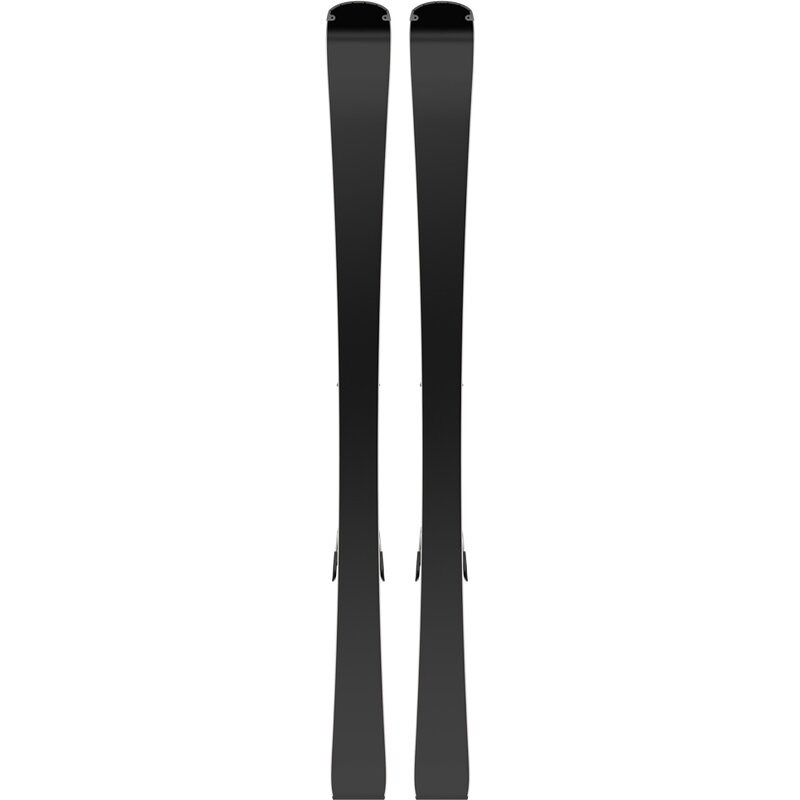 Neu Eingetroffen Salomon Damen All-Mountain Ski E - Schwarz/Rot/Zuckerpflaume