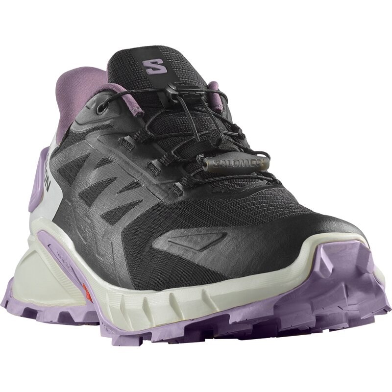 Neu Eingetroffen Salomon Damen Trailrunningschuhe SHOES SUPERCROSS 4 GTX W - Schwarz/Vanilleeis/Orchideenblüte
