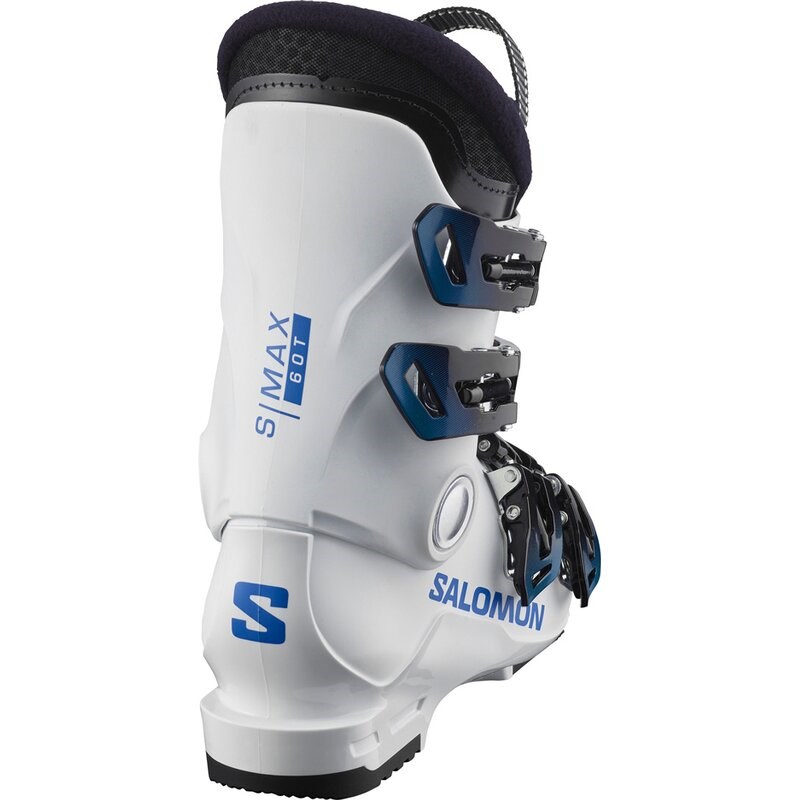 Neu Eingetroffen Salomon Kinder ALP. BOOTS - Weiß/Rennblau/Prozessblau