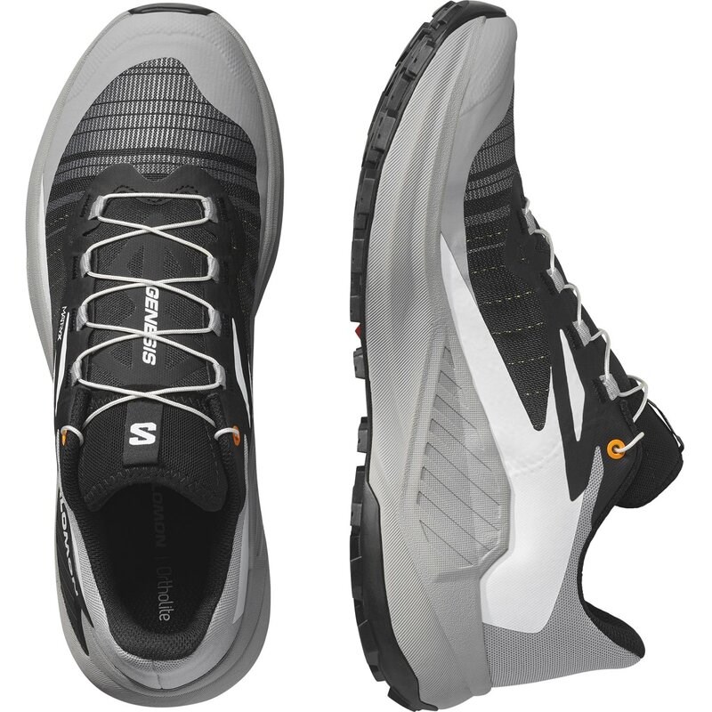 Neu Eingetroffen Salomon Herren Trailrunningschuhe SHOES GENESIS - Schwarz/Legierung/Kurkuma