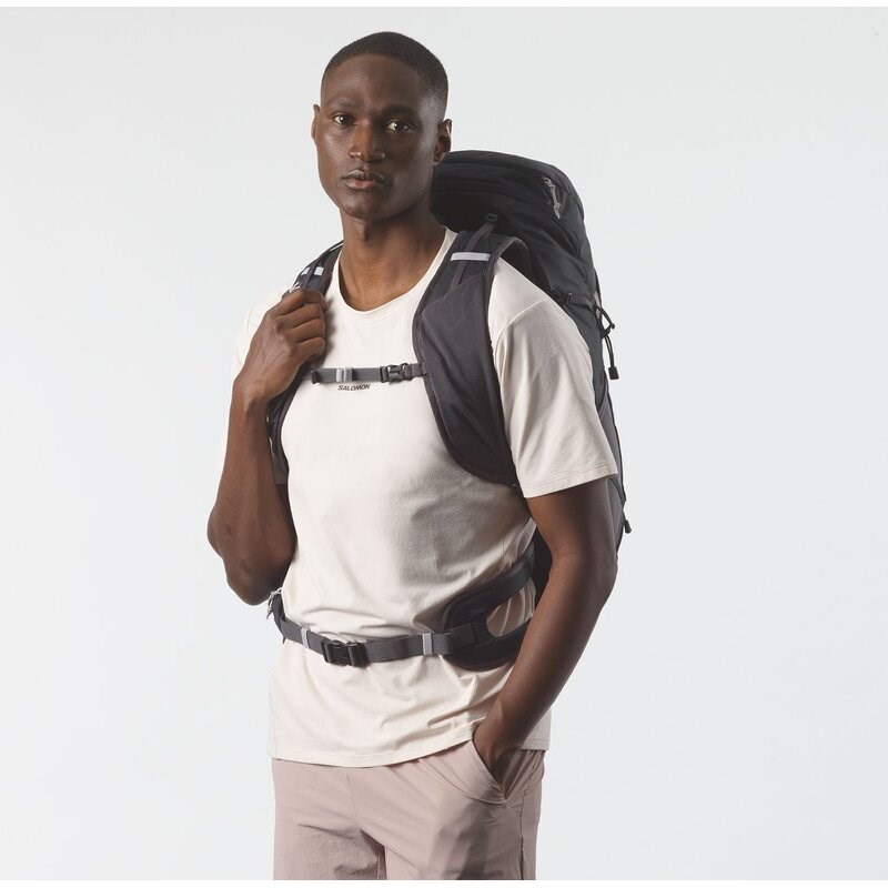 Neu Eingetroffen Salomon Rucksack AEROTREK 30 - ANTHRAZIT / Neun Eisen / LEGIERUNG