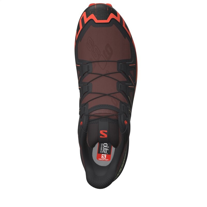 Neu Eingetroffen Salomon Herren Trailrunningschuhe SHOES SPEEDCROSS 6 Rum - Rumrosine/Kirschtomate/Cognac
