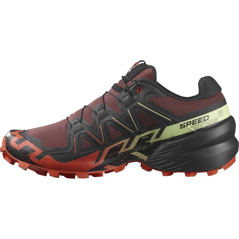 Neu Eingetroffen Salomon Herren Trailrunningschuhe SHOES SPEEDCROSS 6 Rum - Rumrosine/Kirschtomate/Cognac