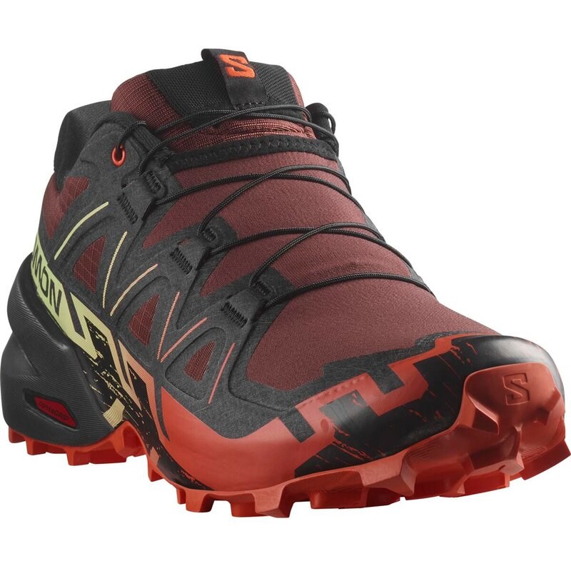 Neu Eingetroffen Salomon Herren Trailrunningschuhe SHOES SPEEDCROSS 6 Rum - Rumrosine/Kirschtomate/Cognac