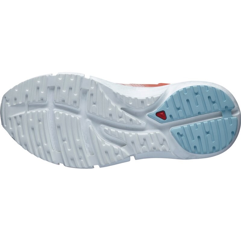 Neu Eingetroffen Salomon Damen Laufschuhe SHOES PREDICT2 W Peachy - Pfirsichfarben/Mecca-Orange/Kristallblau