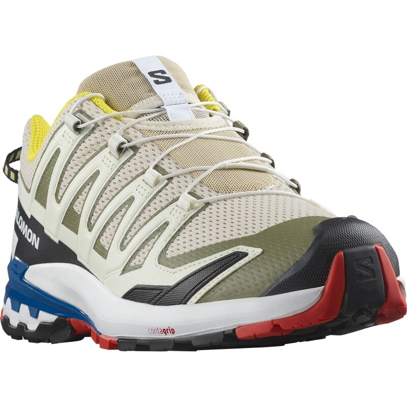 Neu Eingetroffen Salomon Herren Trailrunningschuhe SHOES XA PRO 3D V9 Rainy - Regentag/Weiß/Lapisblau