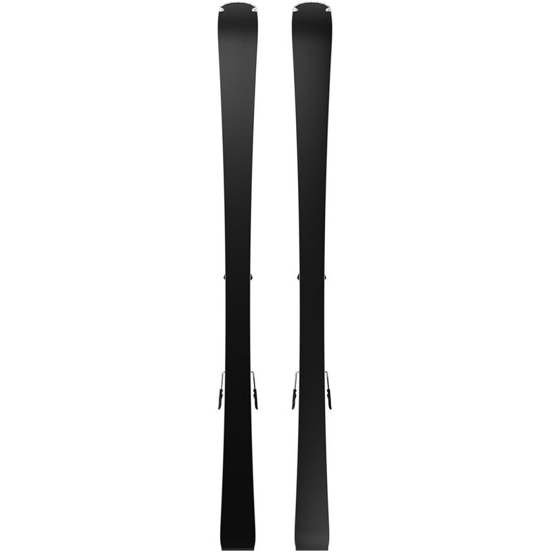 Neu Eingetroffen Salomon Damen All-Mountain Ski E - Silber/Schwarz/Maisstroh Metallic