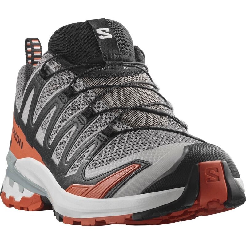 Neu Eingetroffen Salomon Herren Trailrunningschuhe SHOES XA PRO 3D V9 - Castlerock/Schwarz/Gebrannter Ocker
