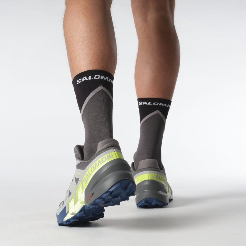 Neu Eingetroffen Salomon Herren Trailrunningschuhe SHOES SPEEDCROSS 6 - Castlerock/Limettencreme/Poseidon