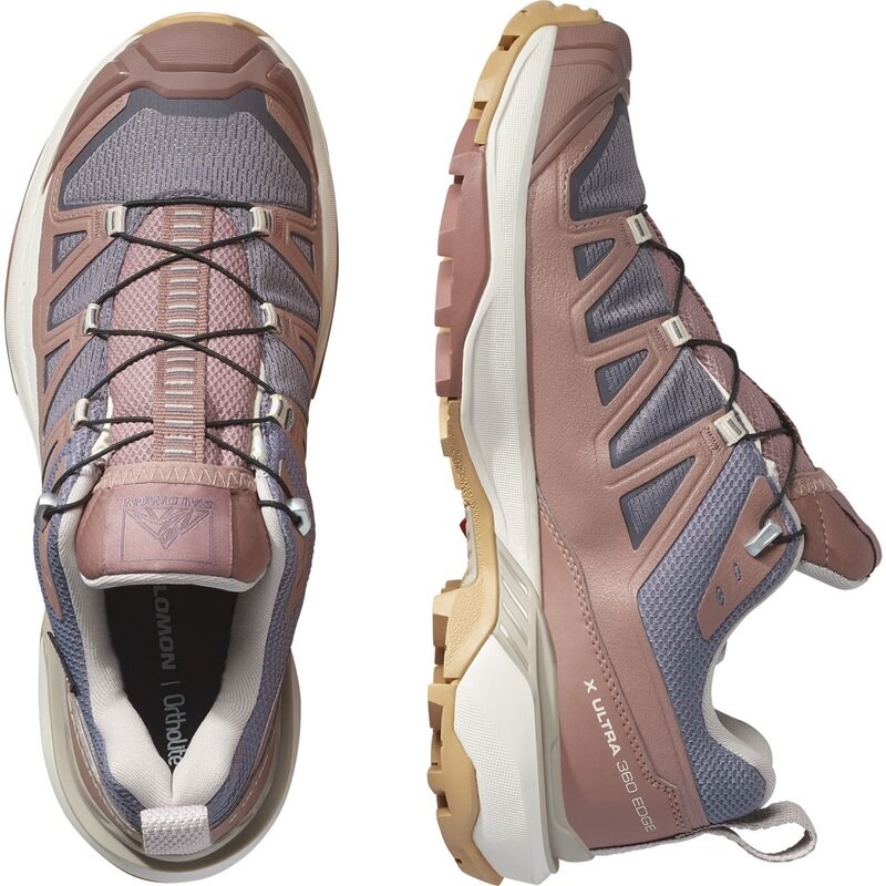 Neu Eingetroffen Salomon Damen Multifunktionsschuhe SHOES X ULTRA 360 EDGE GTX W - Excalibur/Wurzelholz/Silberne Wolke