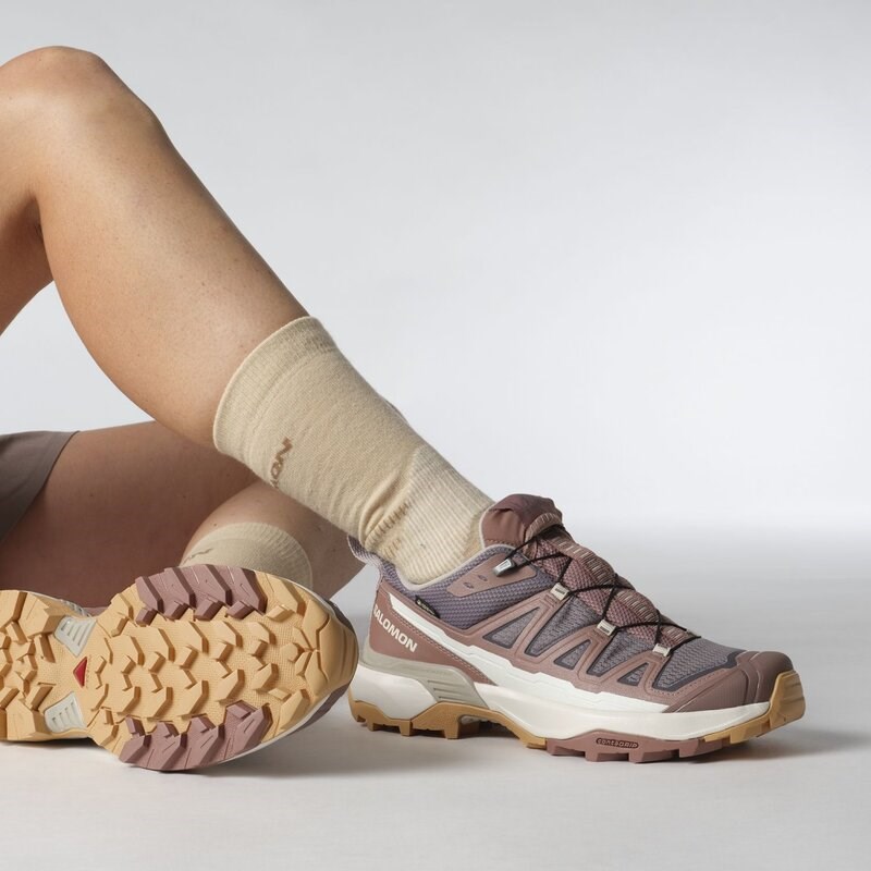 Neu Eingetroffen Salomon Damen Multifunktionsschuhe SHOES X ULTRA 360 EDGE GTX W - Excalibur/Wurzelholz/Silberne Wolke