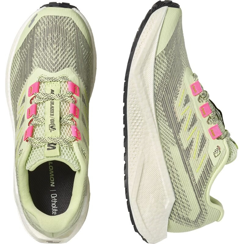 Neu Eingetroffen Salomon Damen Laufschuhe SHOES AERO BLAZE 3 GRVL W - Schmetterling/Knockout Pink/Schwarz