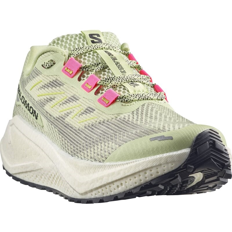 Neu Eingetroffen Salomon Damen Laufschuhe SHOES AERO BLAZE 3 GRVL W - Schmetterling/Knockout Pink/Schwarz