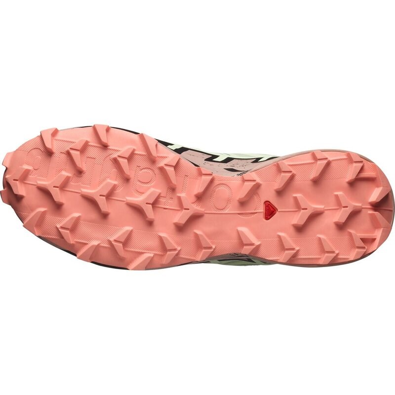 Neu Eingetroffen Salomon Damen Trailrunningschuhe SHOES SPEEDCROSS 6 GTX W Lime - Limettencreme/Mahagoni Rose/Schwarz