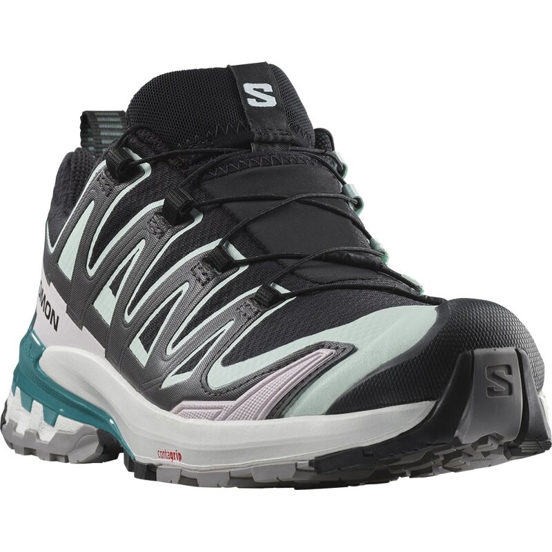 Neu Eingetroffen Salomon Damen Trailrunningschuhe SHOES XA PRO 3D V9 GTX W - Schwarz/Gebleichtes Aquamarin/Hafenblau
