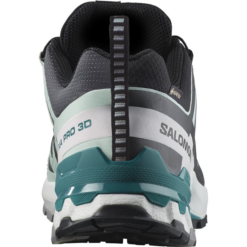 Neu Eingetroffen Salomon Damen Trailrunningschuhe SHOES XA PRO 3D V9 GTX W - Schwarz/Gebleichtes Aquamarin/Hafenblau