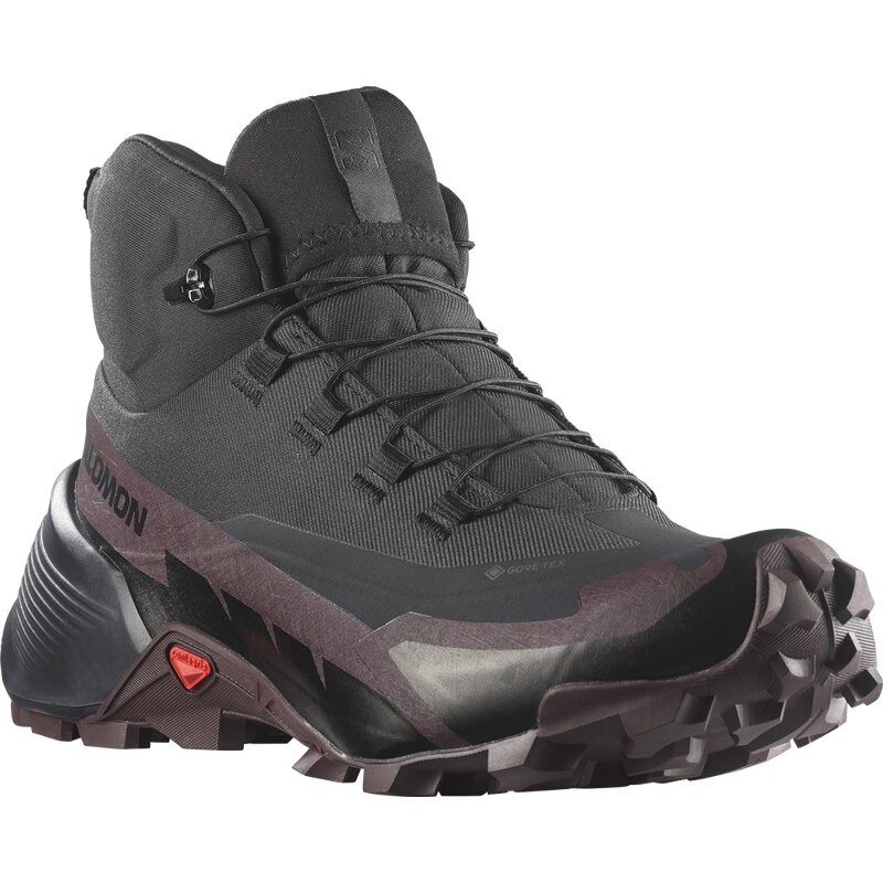 Neu Eingetroffen Salomon Damen Multifunktionsstiefel SHOES CROSS HIKE MID GTX 2 W - Schwarz/Schokoladenpflaume/Schwarz