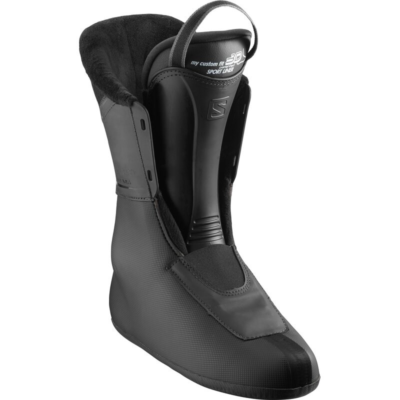 Neu Eingetroffen Salomon Damen Skischuhe - SCHWARZ/Beluga/Gold