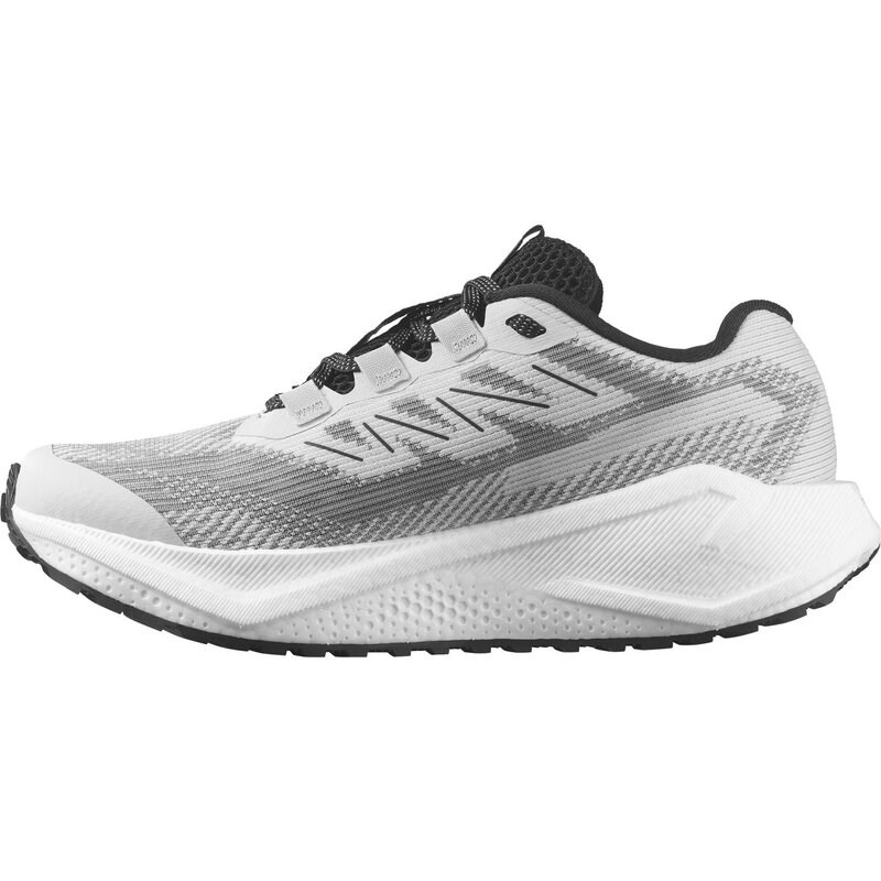 Neu Eingetroffen Salomon Damen Laufschuhe SHOES AERO BLAZE 3 GRVL W - Mond Rock/Weiß/Schwarz