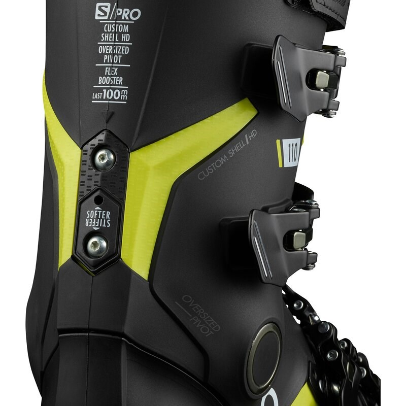 Neu Eingetroffen Salomon Herren Skischuhe - SCHWARZ/Säuregrün/Weiß