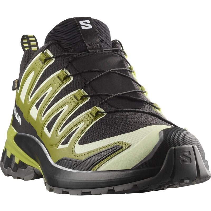 Neu Eingetroffen Salomon Herren Trailrunningschuhe SHOES XA PRO 3D V9 GTX - Schwarz/Limettencreme/Dunkle Zitrone