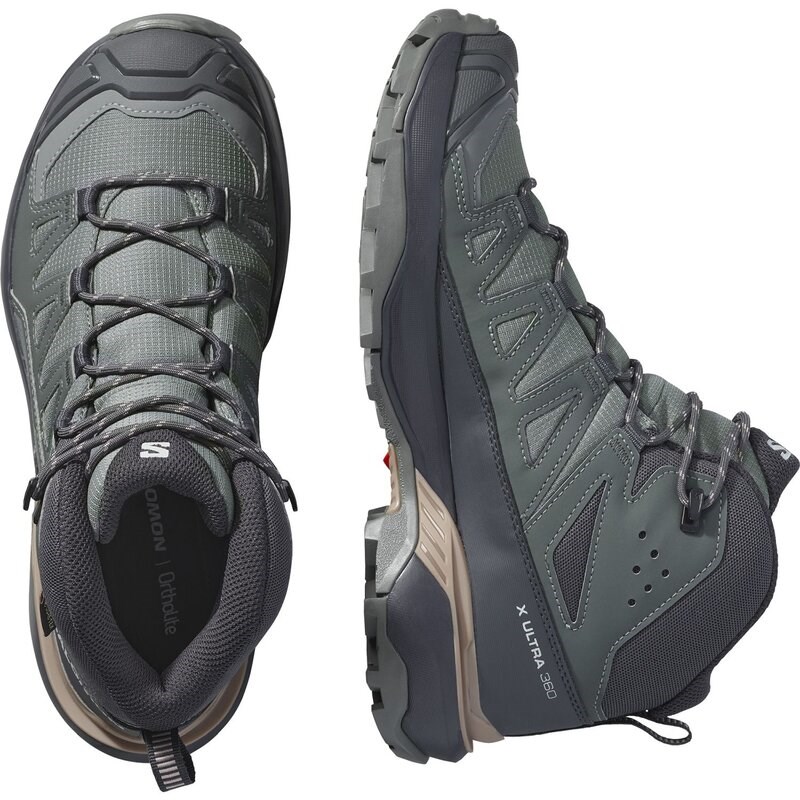 Neu Eingetroffen Salomon Damen Trekkingstiefel SHOES X ULTRA 360 MID GTX W - Sedona-Salbei/Urban Chic/Etherea