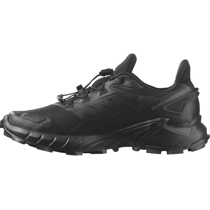 Neu Eingetroffen Salomon Damen Trailrunningschuhe SHOES SUPERCROSS 4 GTX W - Schwarz/Schwarz/Schwarz