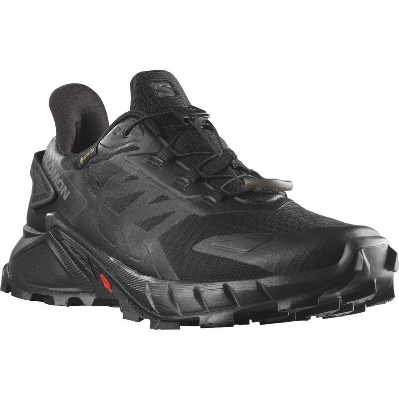 Neu Eingetroffen Salomon Damen Trailrunningschuhe SHOES SUPERCROSS 4 GTX W - Schwarz/Schwarz/Schwarz