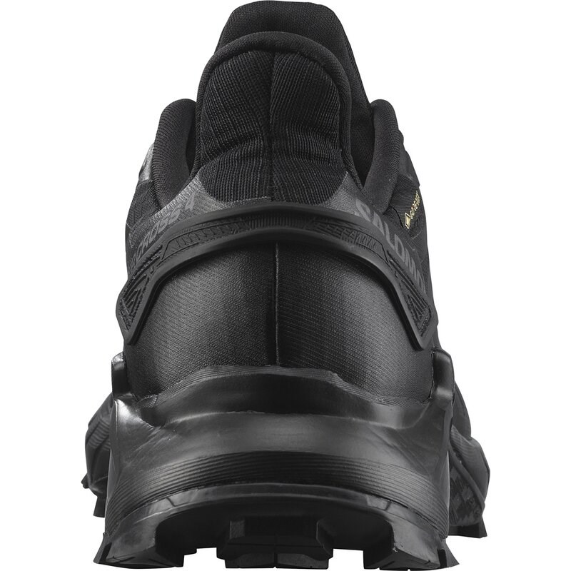 Neu Eingetroffen Salomon Damen Trailrunningschuhe SHOES SUPERCROSS 4 GTX W - Schwarz/Schwarz/Schwarz