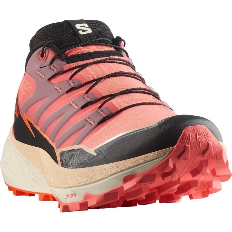 Neu Eingetroffen Salomon Damen Laufschuhe SHOES THUNDERCROSS W - Fusionskoralle/Schwarz/Rotorange