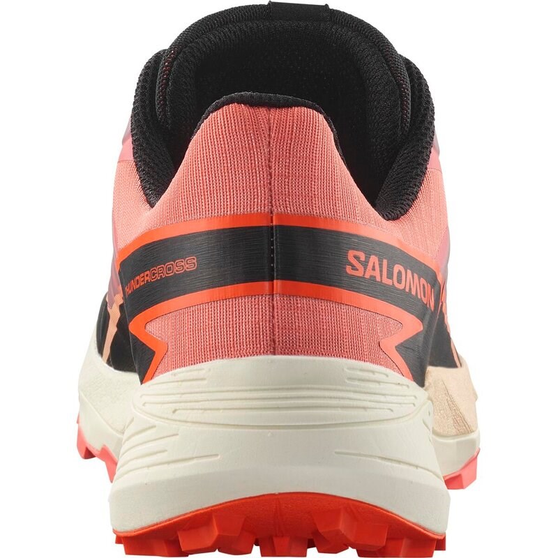 Neu Eingetroffen Salomon Damen Laufschuhe SHOES THUNDERCROSS W - Fusionskoralle/Schwarz/Rotorange