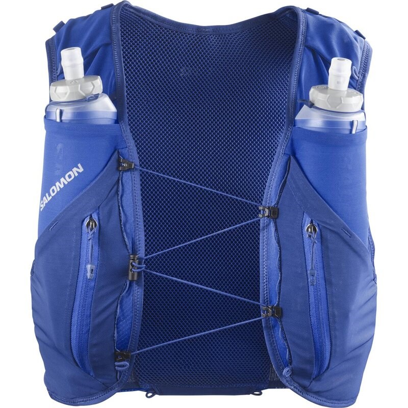 Neu Eingetroffen Salomon Rucksack ADV SKIN 12 SET NAUTICAL - NAUTISCHES BLAU/Limoges