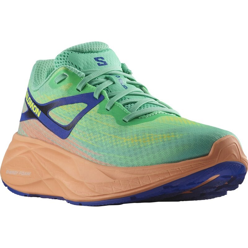 Neu Eingetroffen Salomon Damen Laufschuhe SHOES AERO GLIDE W - Kakadu/Cantaloupe/Surf the Web